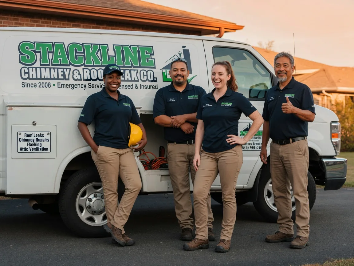 Chimney flashing repair company in Barnard, SD